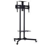 Mobile Tv Cart Stand With Wheels