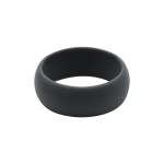 Men's Plain Silicone Rings - Natural Selection - Charcoal 6