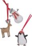 Novelty Christmas Gifts With Ribbon Pack Of 9