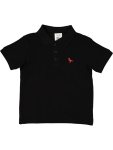 Black Cotton Golfer - 3 4 Black