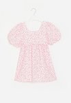 PoP Candy Puff Sleeves Dress - Pink