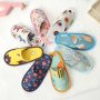 Colorful Cartoon-Themed Single-Use Footwear For Home Use - Easy To Wear With Fabric Lining & EVA Sole