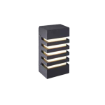 BL320 1XE27 Die Cast Aluminium Wall Light Black