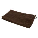 Microfibre Barista Cloth With Belt Clip - Brown