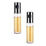 Kitchen Olive Oil & Vinegar Spray Bottle Glass 2 Set