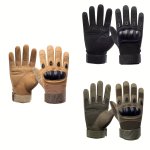 Winter Warm Outdoor Gloves Men's Outdoor Anti-slip Wear Sports Training Outdoor Military Fan Cycling Gloves