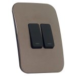 Two Lever Light Switch - Bronze - Buy Online At 7 Triple 7