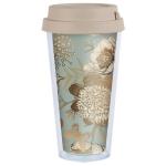Travel Mug - Gold Bird