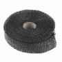 Exhaust Heat Wrap Tape 5M Auto Insulation With 4 Steel Ties
