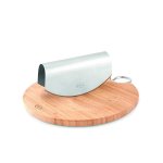 Roesle Mezzalune Chopper & Bamboo Board