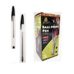 Dafrique Clear 1.0MM Ballpen 50 Black