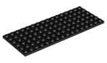 Parts Plate 6 X 16 3027 - Black