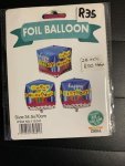 Happy Birthday Box Balloon