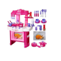 Kitchen Play Set With Lights And Sounds - Pink