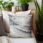 Monochrome Tides Luxury Scatter By Nathan Pieterse