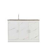 Metal Kitchen Sink Unit