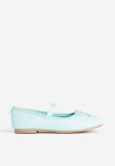Glittery Ballet Pumps - Turquoise