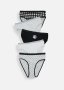 Panda Check Cotton Bikinis 5 Pack