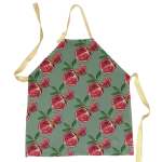 Pomegranates Sage Apron
