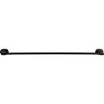 Single Towel Rail 60CM Matt Black