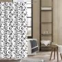 Bodie Bath - White Paisley Shower Curtain - Peva