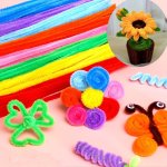 100PCS Regular Style Mixed Color Diy Twisting Stick