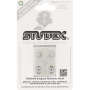 STUDEX Select Range April Crystal Tiffany Earing Sterling Silver Regular