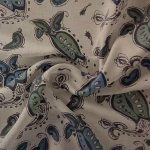 Seed Paisley Stone Fabric Per Meter