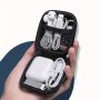 Premium Eva Hard Shell Earphone Case - Durable Storage Bag For Airpods Wireless Headphones & Accessories