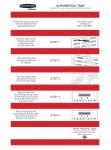 Fellowes Bankers Box Labels Alphabetical Adhesive Tab - Red 55MM 144PK