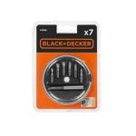 Steel Screwdriver Bit And Nut Driver 7 Piece Collection