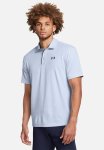 Under Armour Tech Polo - Nimbus Blue & Pitch Gray