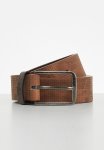 Jeep Perforated Leather Belt - Chocolate