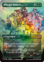 A Realm Reborn Borderless Chocobo Track Foil Final Fantasy - Damaged Foil