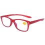 Glareware Reading Glasses Magnet With Pouch Matt Red 2.00