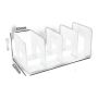 4-GRID Desktop Book Stand And File Rack