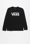 Vans Classic Long Sleeve Top - Black & White