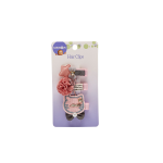 Assorted Duck Clips With Cat Star & Flower Motif 3 Pack