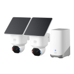 E42 Solar Powered 4K Smart Wireless Outdoor Security Camera Kit