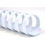 25MM Combbind 21 Loop Binders 50 Pack White