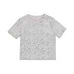 Older Girl Foil Bubble Knit Top