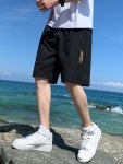 Men's Breathable Shorts With Elastic Waistband & Drawstring Relaxed Fit Sports Shorts For Tennis And Golf