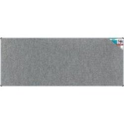 Parrot Bulletin Board Ribbed Aluminium Frame 3000X1200MM - Laurel