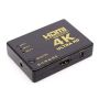 DDR - 3 Port HDMI Switch 4K Uhd With Ir Remote Control