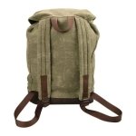 ADPEL Canvas And Leather Backpack