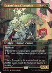 Dragonborn Champion Secret Lair Drop Series - Damaged Foil