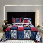 1PC Printing Stitching Plaid Plush Blanket Multifunctional Throw Blanket Nap Air Conditioning Blanket Sofa Shawl Blanket Office