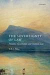 The Sovereignty Of Law - Freedom Constitution And Common Law Paperback