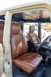 Toyota Land Cruiser 79 Prime Collection Diesel Tabaco Full Leather Seat Covers Or Upholstery For