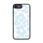 Custom Printed Tpu Cases - Apple Iphone 7 Apple Iphone 8 Apple Iphone Se 2020 Apple Iphone Se 2022 & 39 Blue Flower& 39